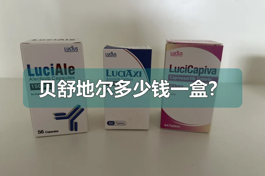 贝舒地尔多少钱一盒?